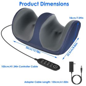 1Pc Shiatsu Foot Massager With Heat Foot Calf Thigh Arm Massager Machine With 3 Modes 3 Intensity Levels Gifts For Mom Dad Lover