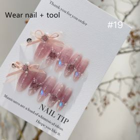 Handmade Long Pearl Mountain Ice Transparent Camellia Wear Armor (Option: Wear A Plus Tool-M)