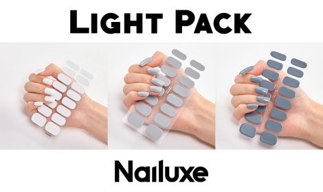Pure Color 16 Nail Stickers (Option: Set8-1PC)