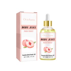 Peach Scented Body Oil Hydrating, Moisturizing, And Firming Massage Oil (Option: 2PCS)