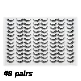 3D False Eyelashes Are Multi-layered, Realistic, Soft And Comfortable (Color: Black)