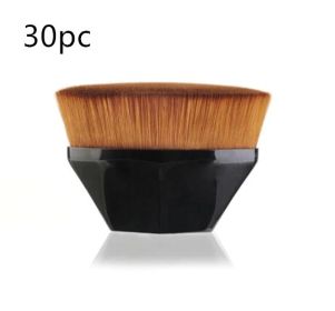 Foundation Brush BB Cream Makeup Brushes Loose Powder Brush Flat Kit (Option: Black1 30pc)