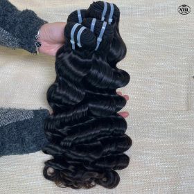 Single Donor Raw Indian Unprocessed Hair Vendors (Option: Loose Deep Wave-26Inches)