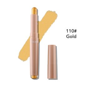 New Monochrome Lipstick Eyeshadow Stick Makeup (Option: 110GOLD)