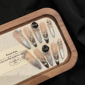 Autumn And Winter Gradient Cat Eye New White High-grade Wear Armor (Option: Extra Small XS-2635 Fine Tip)